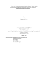 How did a Western-born come to Muslim radicalize? Salient identity formation contributing to the radicalization process: an interpretive phenomenological analysis case study