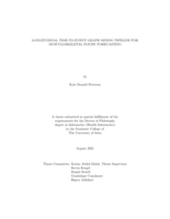 Longitudinal time-to-event graph mining pipeline for musculoskeletal injury forecasting