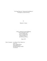 "No vague believers": postsecular sensibilities in contemporary American fiction