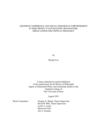 Aesthetic experience and social-emotional empowerment in John Dewey's naturalistic pragmatism: implications for critical pedagogy