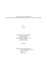Connect to fit, fit to connect: the coevolution of perceived person-group fit and social networks