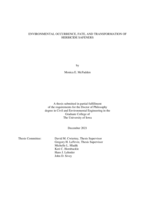 Environmental occurrence, fate, and transformation of herbicide safeners