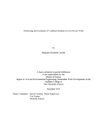 Monitoring and treatment of combined radium in Iowa private wells