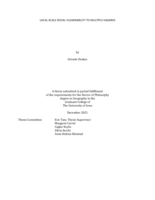 Local-scale social vulnerability to multiple hazards