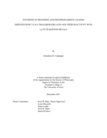 Synthesis of phosphine and phosphoramidite ligands derived from 1,8,10,9-triazaboradecalin and their reactivity with late transition metals