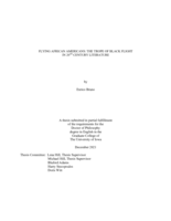 Flying African Americans: the trope of Black flight in 20th century literature