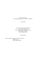 Circle consciousness: transdisciplinary inquiries into nature's wholeness
