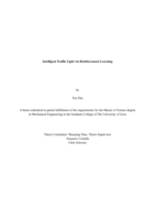 Intelligent traffic light via reinforcement learning