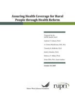 Assuring Health Coverage for Rural People through Health Reform