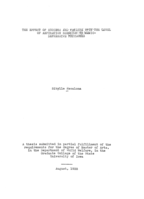 The effect of success and failure upon the level of aspiration behavior in manic-depressive psychoses