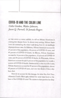 COVID-19 and the Color Line