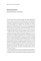 Hearing Lost Voices: Researching Women in Elocution