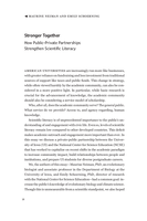 Stronger Together: How Public-Private Partnerships Strengthen Scientific Literacy