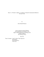Broca’s vs. Wernicke’s aphasia: a comparison of enacted communication methods in discourse tasks