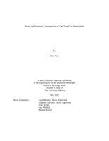 Social and economic consequences of “get tough” on immigration