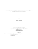 Evaluation of a prototype recirculating ventilation system in swine production: Effects on inhalable and respirable dust concentrations
