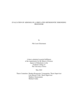 Evaluation of aerosols in a simulated orthodontic debonding procedure