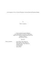 An investigation of Iowa’s riverine phosphorus loads and statewide phosphorus budget