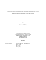 Predictors of complete edentulism in older adults in the United States using the 2020 Behavioral Risk Factor Surveillance System (BRFSS) data