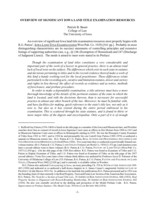 Overview of Significant Iowa Land Title Examination Resources