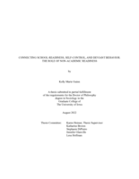 Connecting school-readiness, self-control, and deviant behavior: the role of non-academic readiness