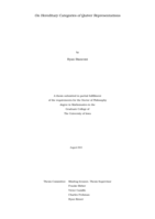 On hereditary categories of quiver representations