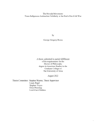 The Nevada movement: trans-Indigenous antinuclear solidarity at the end of the Cold War