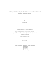 Predicting and understanding road user behaviors through big geo-referenced egocentric video data analytics