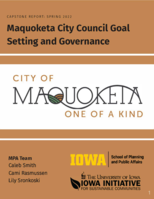 Maquoketa City Council Goal Setting and Governance