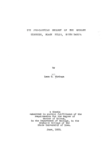 The pre-Cambrian geology of the Spokane district, Black Hills, South Dakota