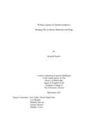 Writing against an enlisted audience: reading war in Sterne, Barbauld, and Hogg