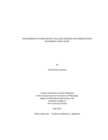 Development of a biosynthetic cellulose material for transcatheter deliverable heart valves