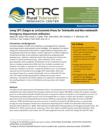 Using CPT Charges as an Economic Proxy for Telehealth and Non-telehealth Emergency Department Utilization