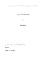 Coloniality and Neoliberalism in el Tren Maya and PES Implementation in Mexico