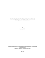 Stone Reading: Examining Use of Space in the Woodland through  Lithic Organization and Spatial Discard