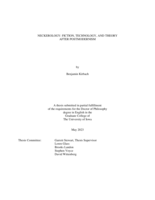 Neckerology: fiction, technology, and theory after postmodernism