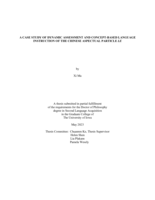 A case study of dynamic assessment and concept-based language instruction of the Chinese aspectual particle LE
