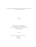 Bi-fidelity informed Gaussian process regression methods and their applications