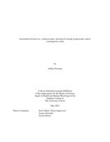 Association between sex, cachexia status, and muscle wasting in pancreatic cancer: a retrospective study