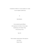 An exploration of SARS-CoV-2 vaccine attitudes in U.S. adults: a case for spatially variable factors