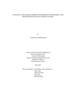 Statistical transfer learning for modeling, monitoring, and prognosis of manufacturing systems