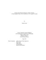 Gender and the historical narrative of music therapy:  a historiographic study of the contributions of Eva Augusta Vescelius