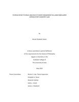 To speak or not to speak: analysis of student engagement in a large enrollment introductory Chemistry class