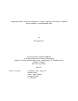 Diagnosing Chinese college-level English as a foreign language (EFL) learners’ integrated writing capability: A mixed methods study