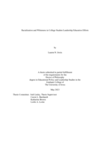 Racialization and whiteness in college student leadership education efforts