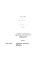 Fathers and sons: adapted from the novel by Ivan Turgenev
