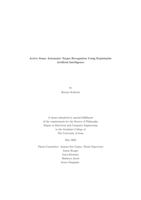 Active sonar automatic target recognition using explainable artificial intelligence