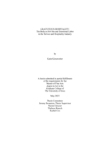 Gratuitous hospitality: the body as job site and emotional labor in the service and hospitality industry