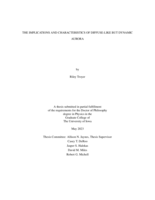 The implications and characteristics of diffuse-like but dynamic aurora