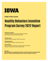 Healthy Behaviors Incentive Program Survey 2022 Report
